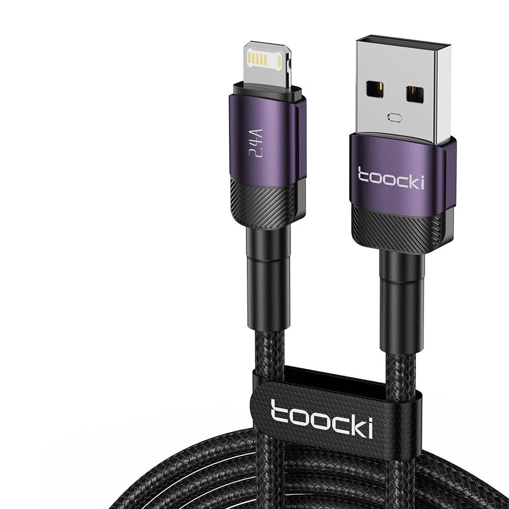 USB A to L Purple
